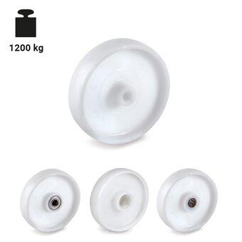 TR-68-W-Roues monolithiques en polyamide 6